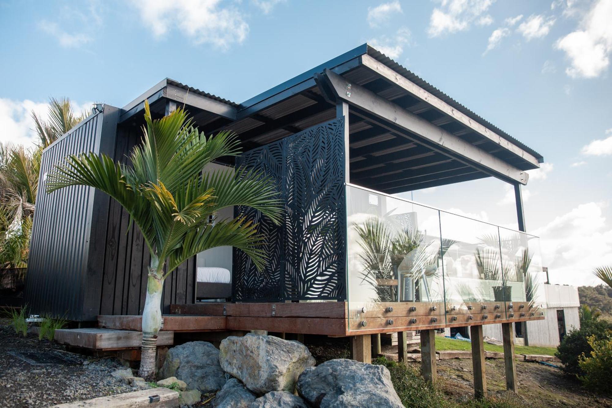 Aotearoa Surf Eco Pods Hotel Te Arai Eksteriør billede