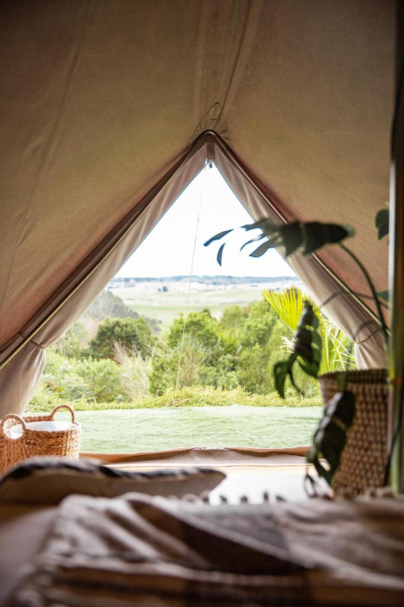 Aotearoa Surf Eco Pods Hotel Te Arai Eksteriør billede