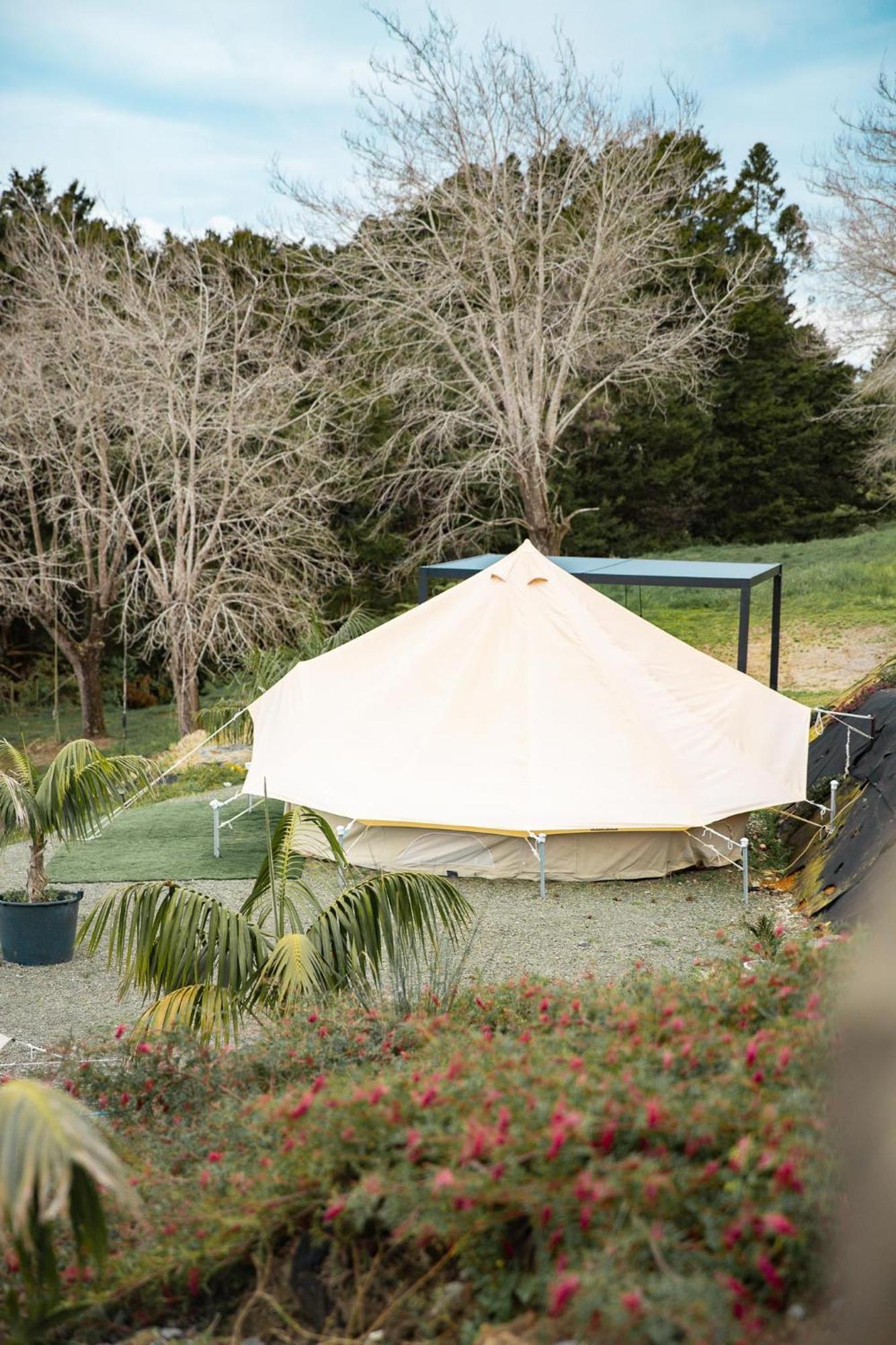 Aotearoa Surf Eco Pods Hotel Te Arai Eksteriør billede