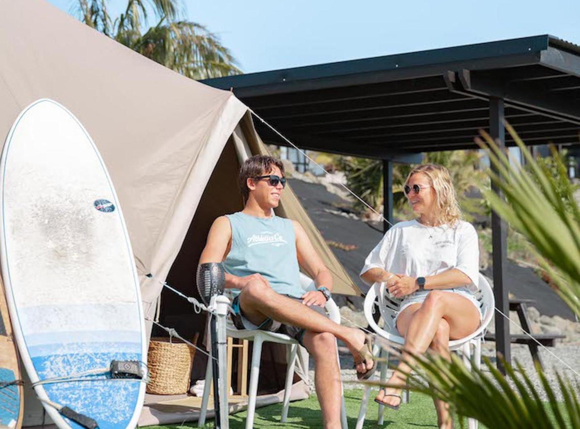 Aotearoa Surf Eco Pods Hotel Te Arai Eksteriør billede