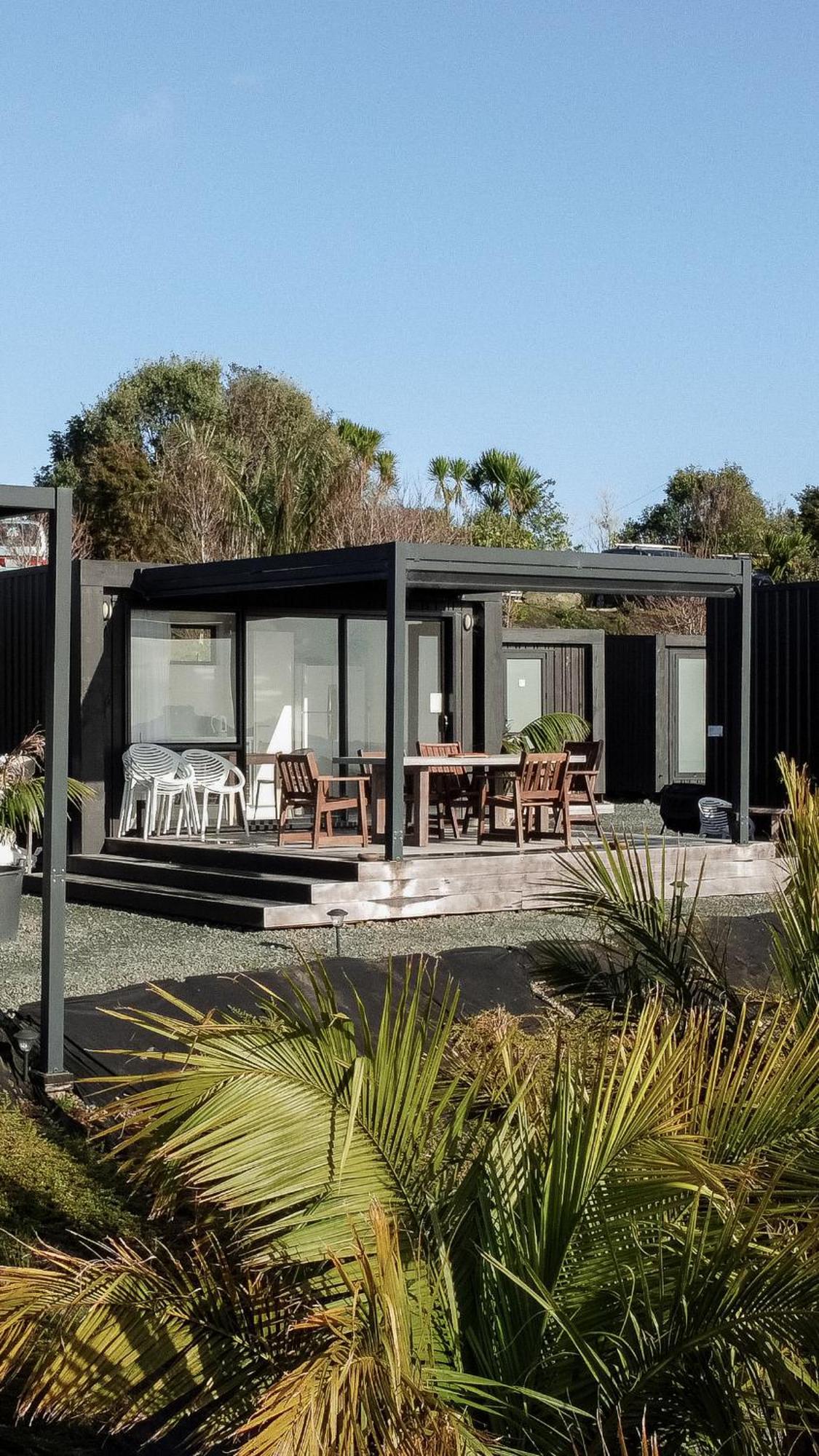 Aotearoa Surf Eco Pods Hotel Te Arai Eksteriør billede