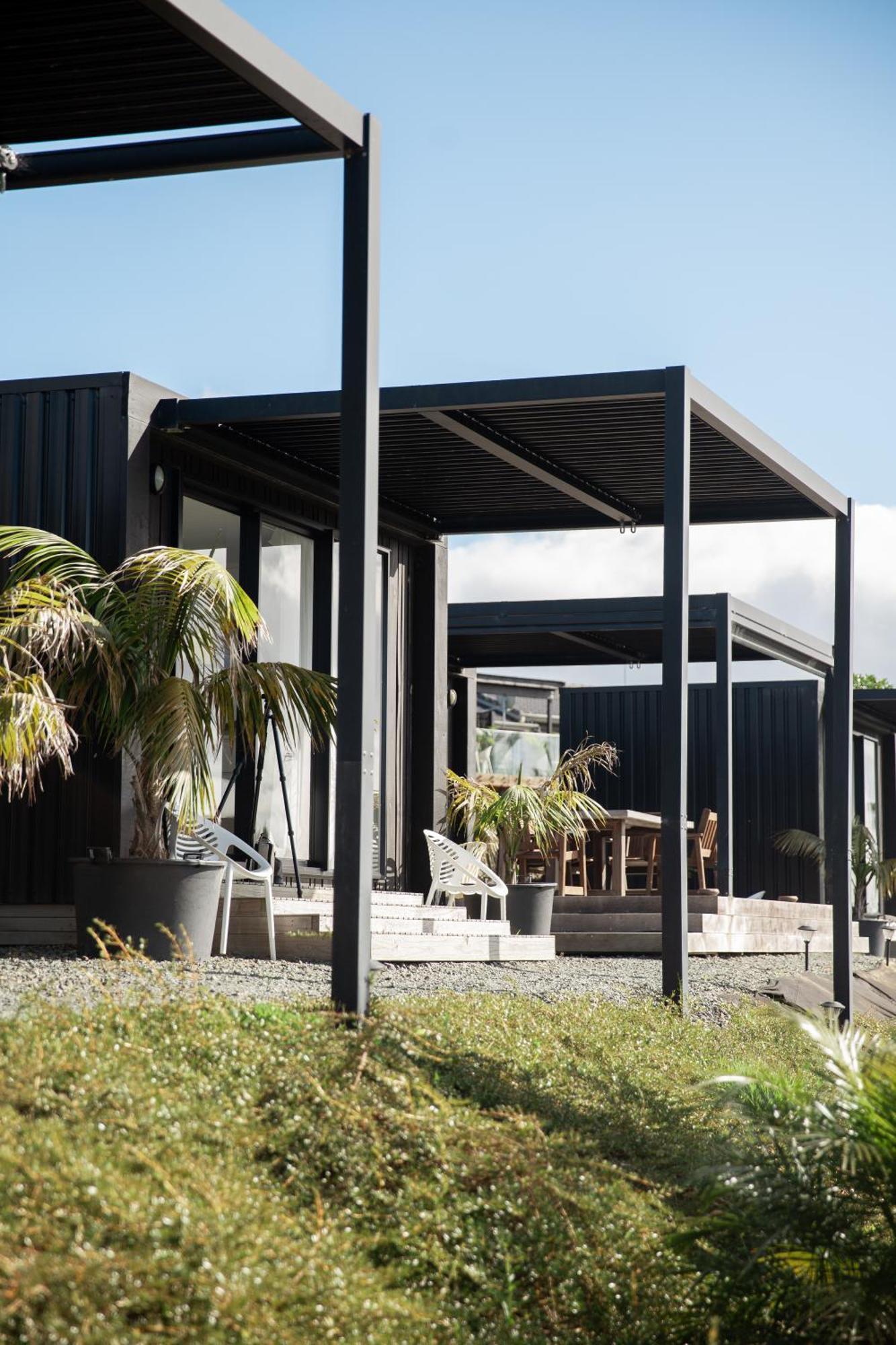 Aotearoa Surf Eco Pods Hotel Te Arai Eksteriør billede
