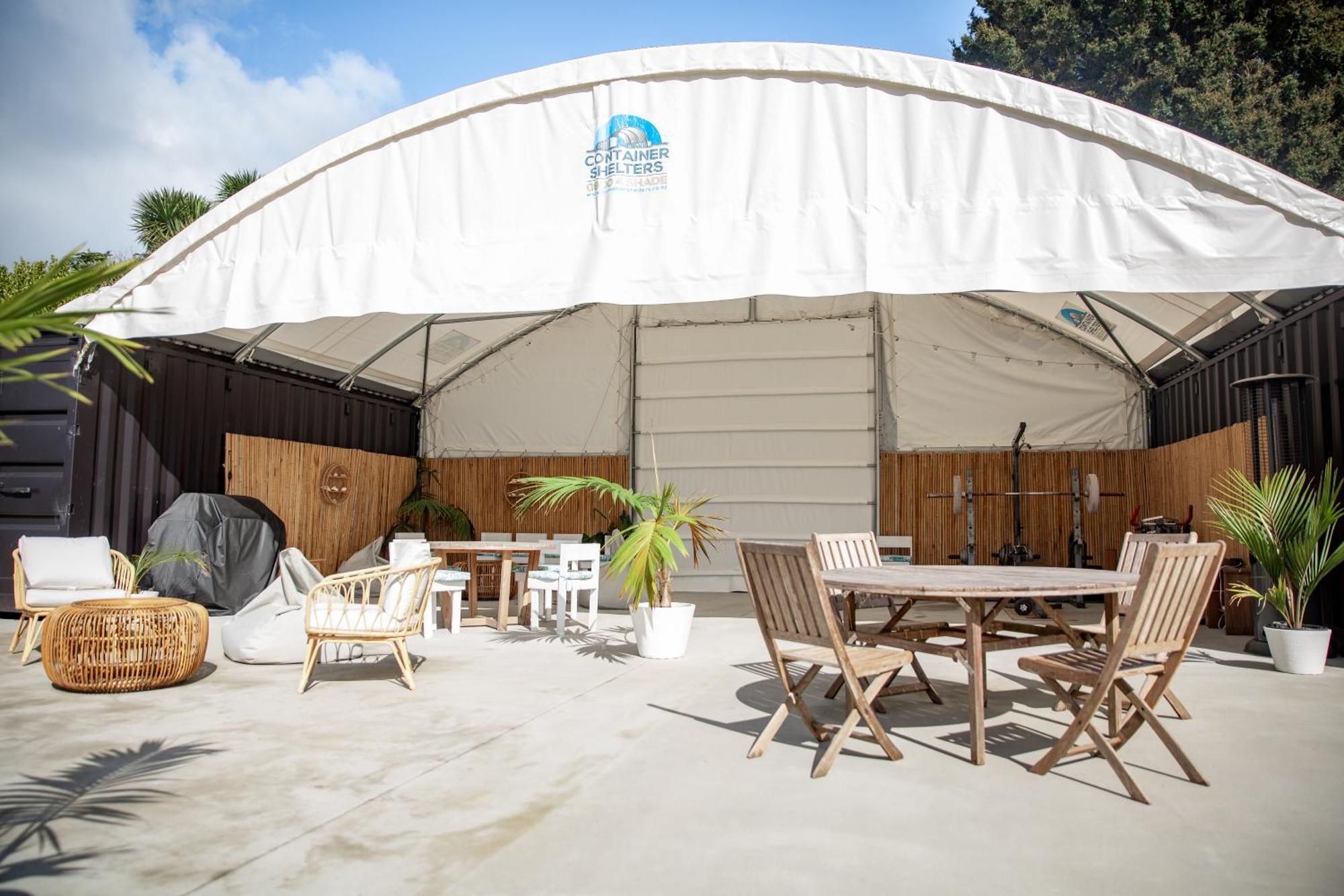 Aotearoa Surf Eco Pods Hotel Te Arai Eksteriør billede