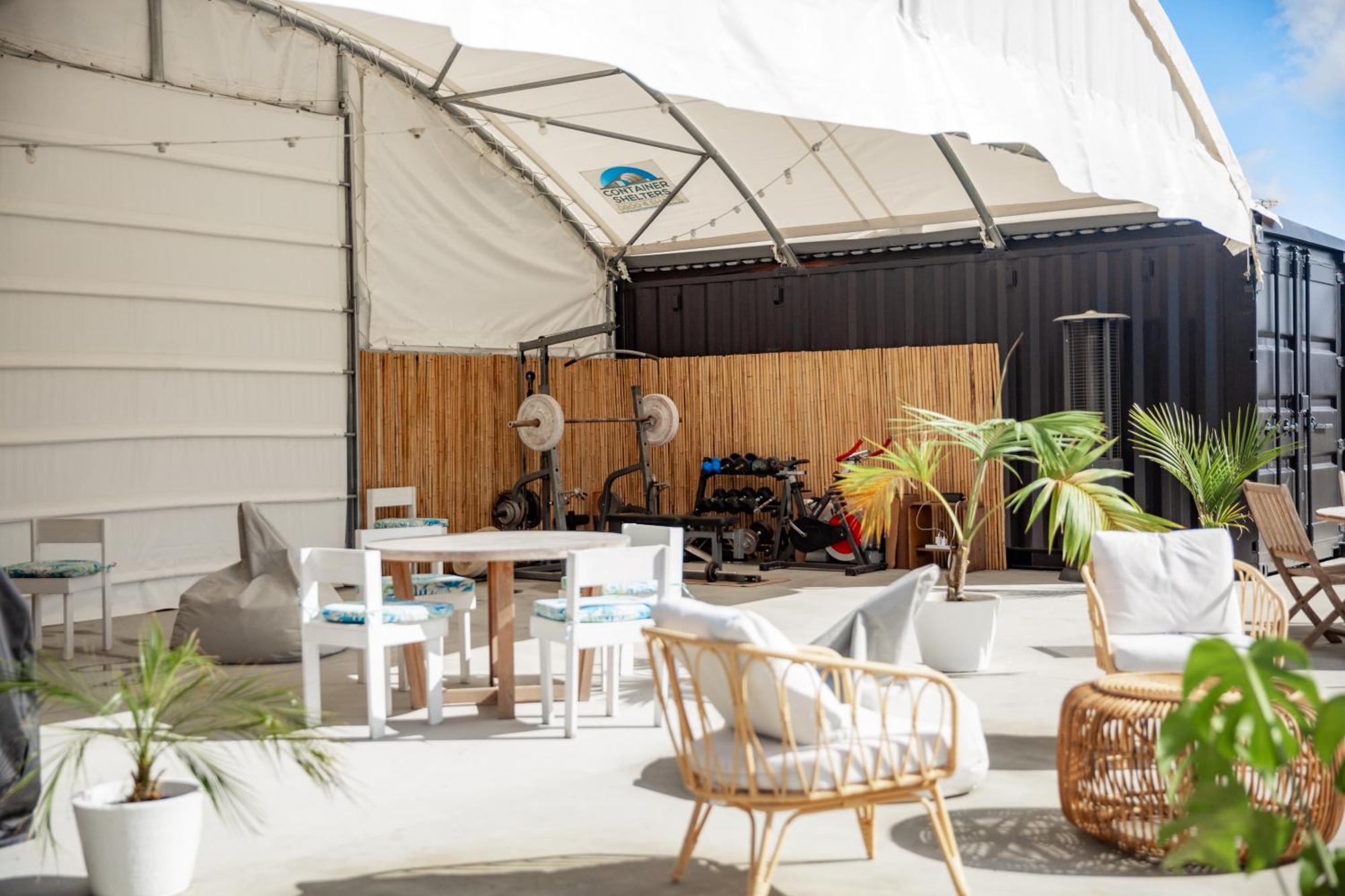 Aotearoa Surf Eco Pods Hotel Te Arai Eksteriør billede